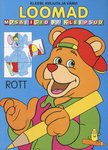 Loomad. Rott. Kleebi, kirjuta ja värvi