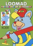 Loomad. Koer. Kleebi, kirjuta ja värvi