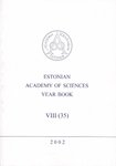 Estonian Academy of Sciences Year Book. Annales Academiae Scientiarum Estonicae (35)