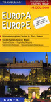 Europa. Europe. Reisekarte. Travel Map