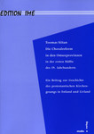 Die Choralreform in den Ostseeprovinzen in der ersten Hälfte des 19. Jahrhunderts. Ein Beitrag zur Geschichte des protestantichen Kirchengesangs in Estland und Livland