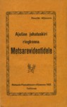 Ajutine juhatuskiri ringkonna metsarevidentidele