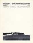 Ehituskunst. Estonian Architectural Review 35/2003