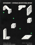 Ehituskunst. Estonian Architectural Review 33/34, 2002
