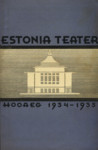 Estonia teater. Hooaeg 1934-1935