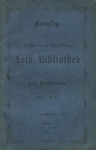 Catalog der deutschen und französischen Leih-Bibliothek