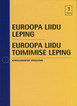Euroopa Liidu leping. Euroopa Liidu toimimise leping