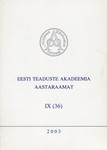 Eesti Teaduste Akadeemia aastaraamat