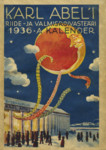Karl Abeli riide- ja walmisriietekaupluse kalender 1936