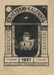Tartu Ülikooli Tähetorni kalender 1927. aastaks