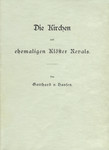 Die Kirchen und ehemaligen Klöster Revals