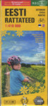 Eesti rattateed. Estonian Cycle Routes. 1:410000