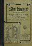 Minu testament terwete ja haigetele