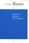 Uurimusi folkloori lühivormidest