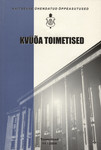 KVÜÕA toimetised 11/2008