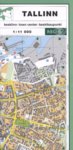Tallinna kesklinn 1:11 000. Kesklinn. Town center. Keskikaupunki