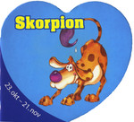 Skorpion. 23. okt-21. nov