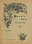 Waimulik laulja neljaheale nootidega