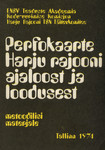 Perfokaarte Harju rajooni ajaloost ja loodusest. Metoodilisi materjale