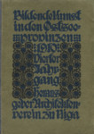 Jahrbuch für bildende Kunst in den Ostseeprovinzen. IV. Jahrgang