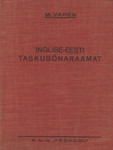 Inglise-eesti taskusõnaraamat