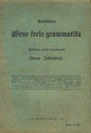 Praktiline Wene keele grammatika