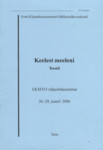 Keelest meeleni