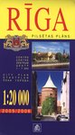 Riga. Pilsetas plans 1:20 000. City plan. Stadtplan. Plan goroda