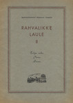 Rahvalikke laule. Talgu valss. Pirita. Sireen