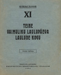 Teine Vaimuliku laulupäeva laulude kogu