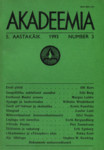 Akadeemia 1993/03