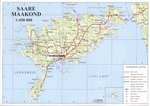 Saare maakond 1:450 000