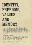 Identity, freedom, values and memory