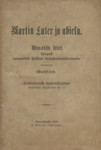 Martin Luter ja abielu