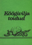 Köögivilja toidud