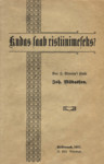 Kudas saab ristiinimeseks?
