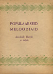 Populaarseid meloodiaid akordionile, klaverile ja lauljale 
