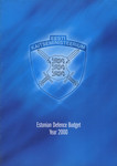 Estonian Defence Budget. Year 2000