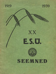 XX E. S. Ü. seemned 1919-1939