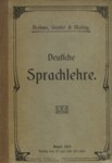 Deutsche Sprachlehre für mittlere Lehranstalten