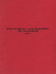 Rahvusvahelised laevakokkupõrke vältimise reeglid. 1972.a.