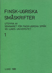 Idasoome-ugri rahvaist, keelist ja kirjandusist