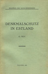 Denkmalschutz in Estland