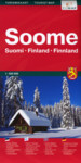 Soome 1:500 000. Turismikaart. Tourist Map. Suomi. Finland. Finnland