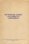 Metoodiline juhend liiklusminutite läbiviimiseks