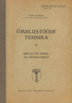 Õmblustööde tehnika
