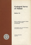 Flint raw materials of prehistoric Finland: rock types, surface textures and microfossils