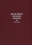 EKP KK büroo istungite regestid