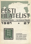Eesti Filatelist 27, 1981