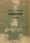 Võru rajooni laulupäev 1959